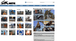 Desktop Screenshot of korte-intl.com